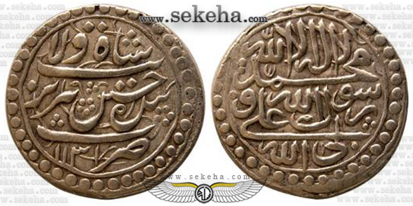 سکه عباسی شاه سلطان حسین