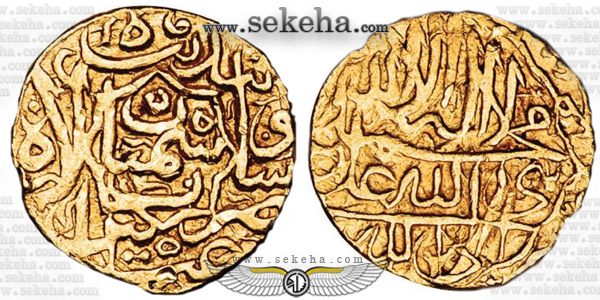 Abbas-I,-AH995-1038-(1578-1629).-A-2629.-RARE-mint.-BOLD-VERY-FINE.-ashrafi