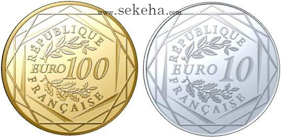 تصویر پشت سکه های طلا و نقره
