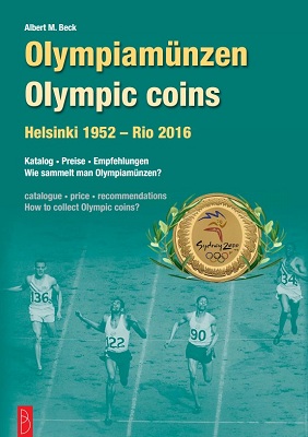 انتشار کتاب مرجع سکه های المپیک از سال 1952 تا 2016 در آلمان