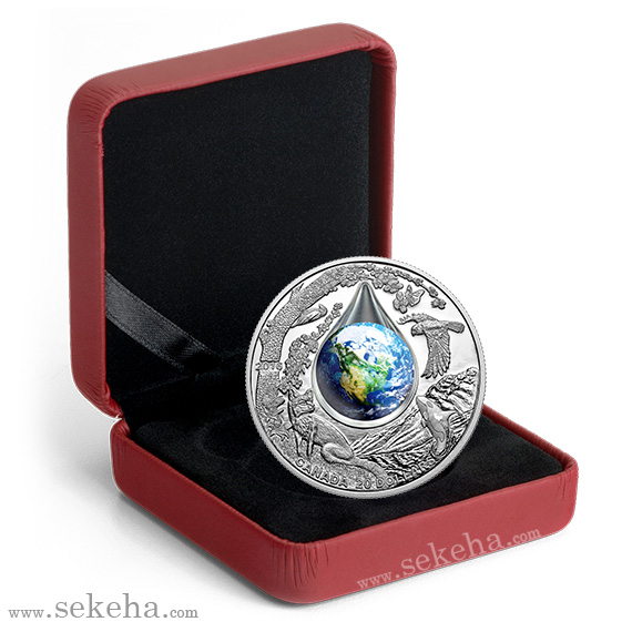20 dollar canada mother earth silver coin