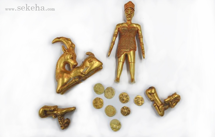 Achaemenid Empire Gold Coins and Antiques