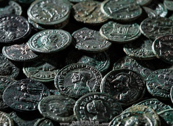 کشف سکه های تاریخی