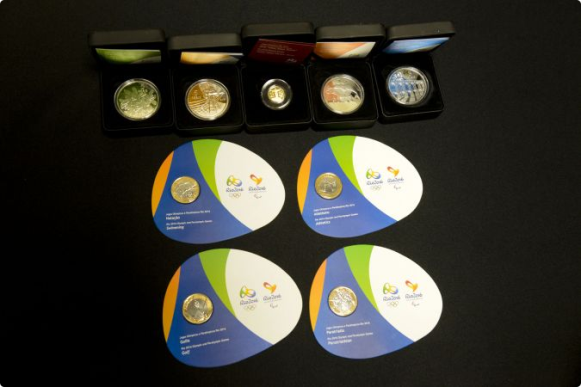 سکه های یادبود المپیک ریو 2016