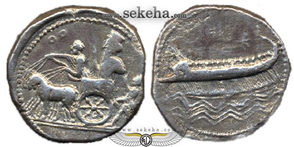 سکه صیدا مطعلق به اردشیر سوم هخامنشی