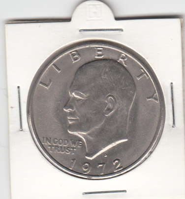 سکه یک دلار آمریکا 1972