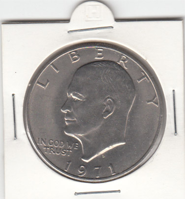 سکه یک دلار آمریکا 1971