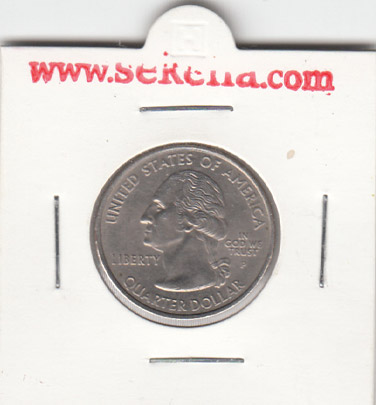 سکه 25 سنت آمریکا 2001