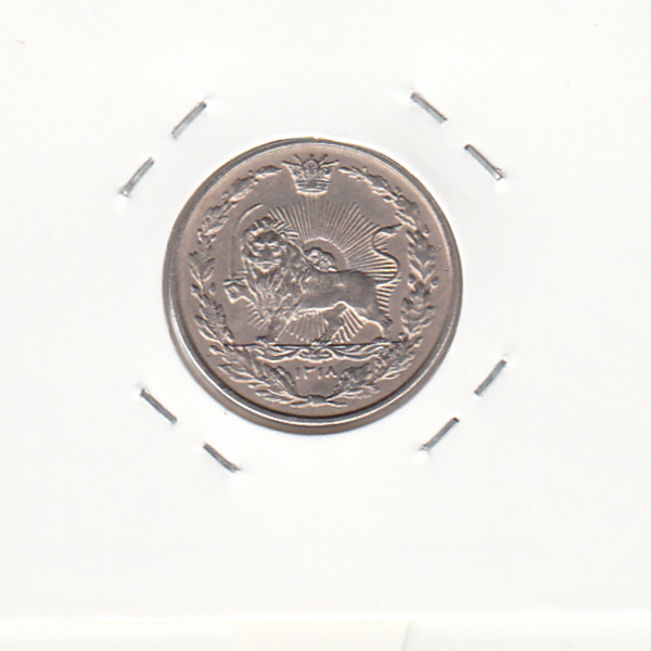 سکه 100 دینار  1318- مظفرالدین شاه