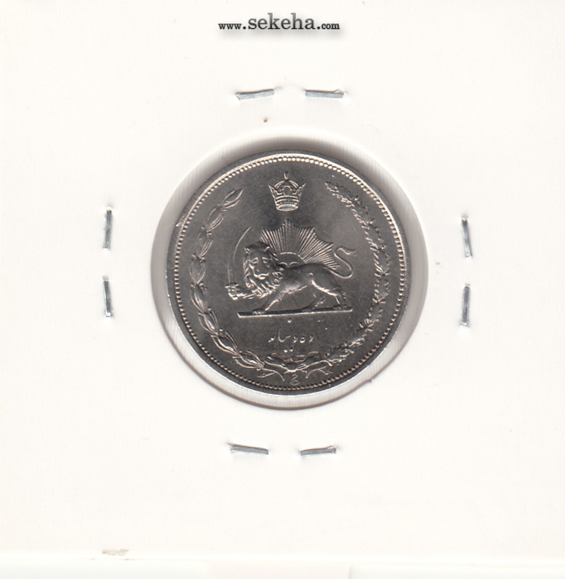 سکه 10 دینار نیکل 1310 - AU - رضا شاه