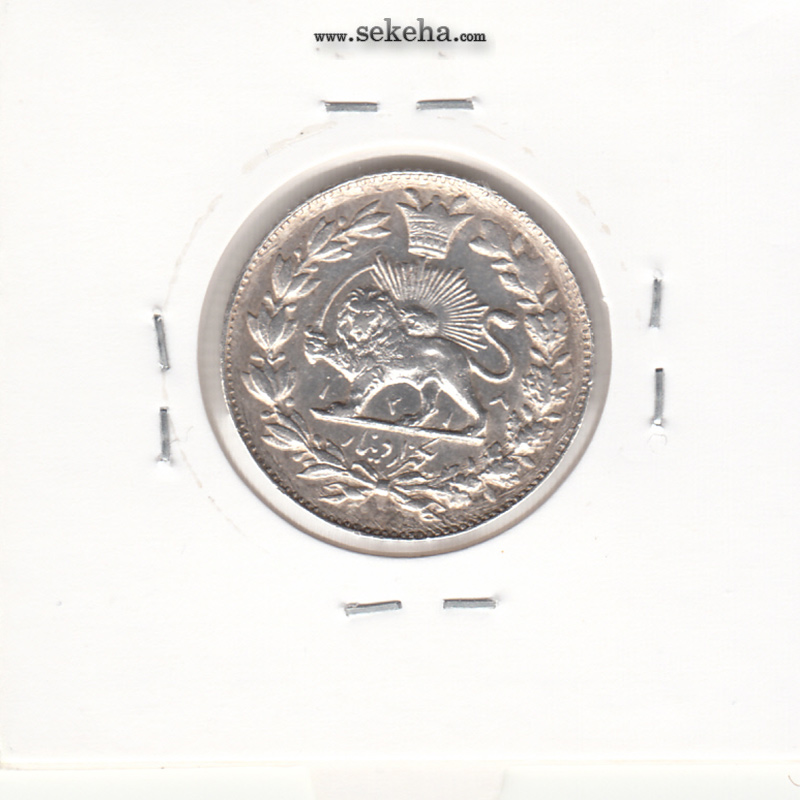 سکه 1000 دینار 1318 - بانکی - مظفرالدین شاه