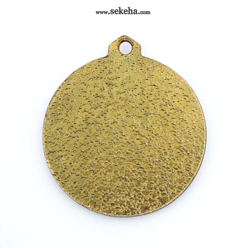 مدال آویز ورزشی - طلا - والیبال - محمد رضا شاه