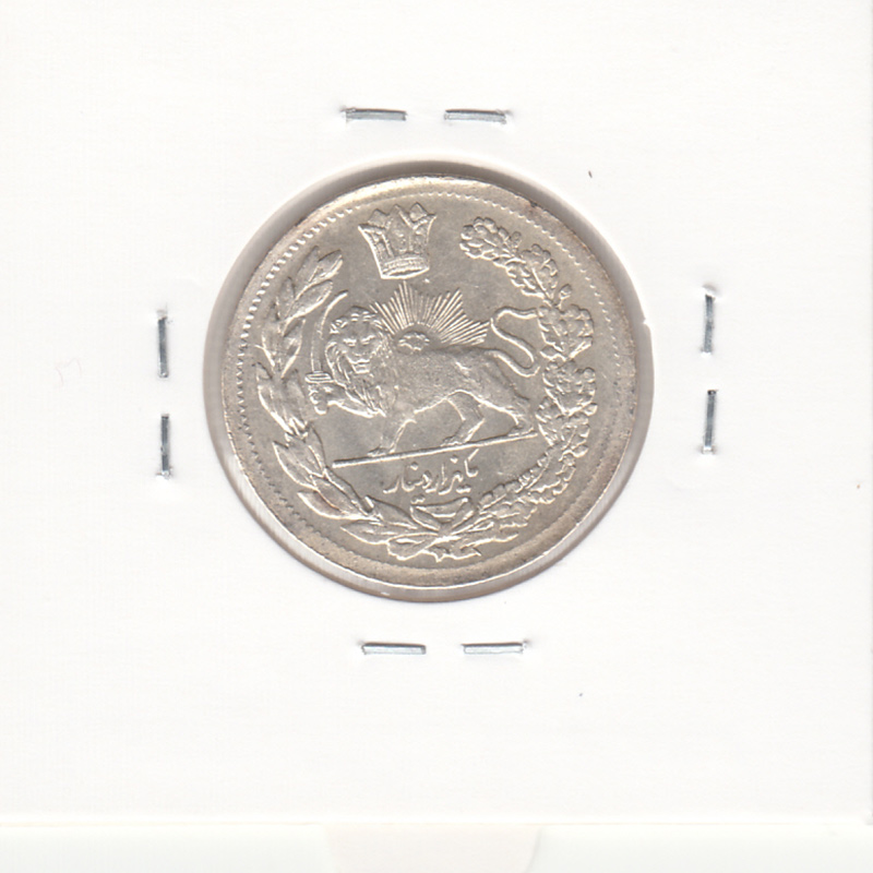 سکه 1000 دینار 1335 -سایز بزرگ- بانکی - احمد شاه