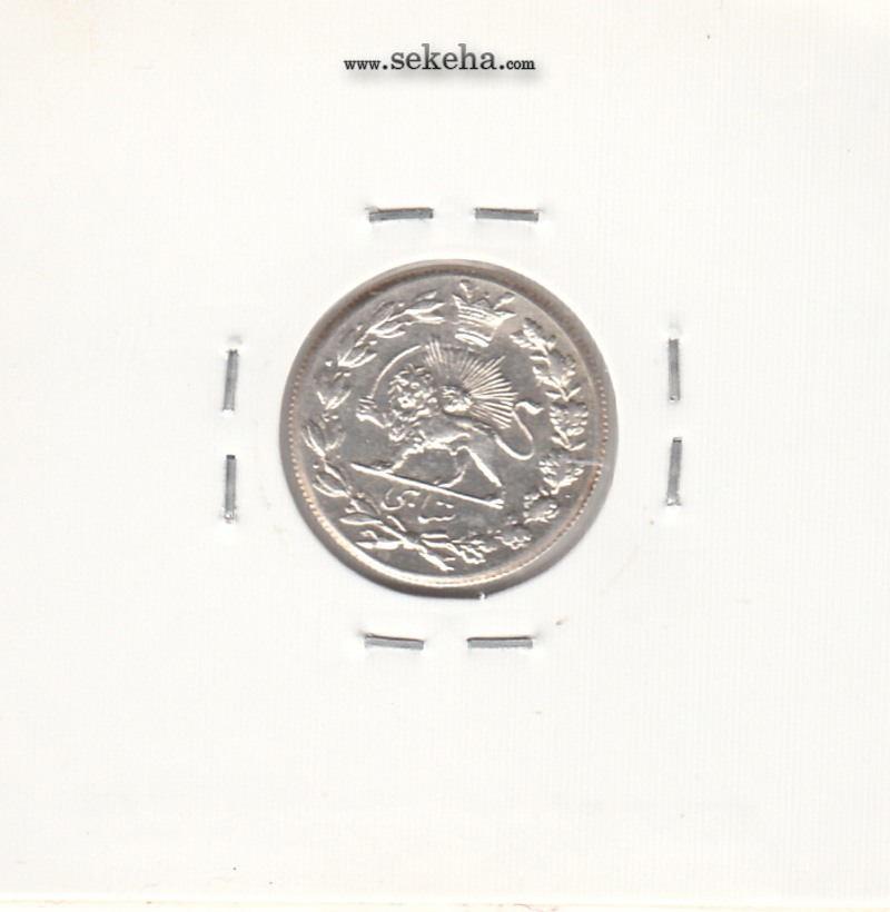 سکه شاهی دایره کوچک 1334 - بانکی - احمد شاه