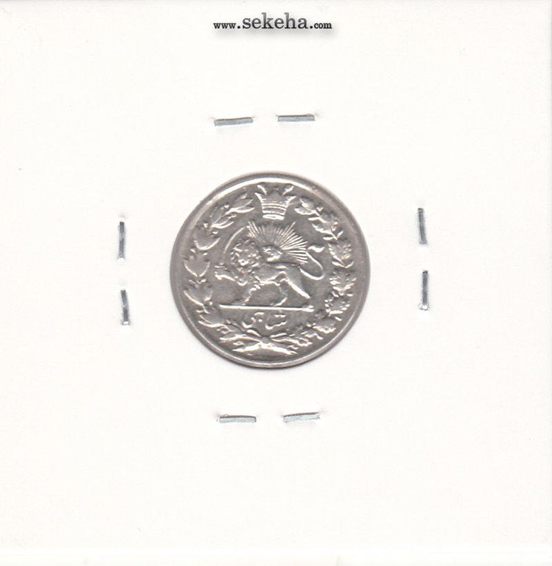 سکه شاهی دایره کوچک 1337 - بانکی - احمد شاه