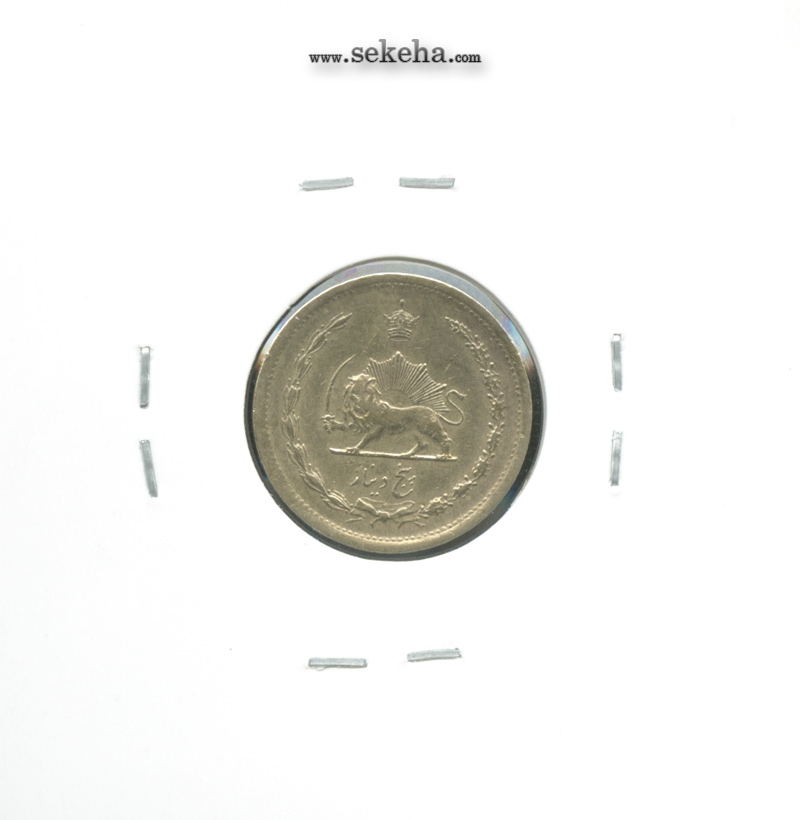 سکه 5 دینار برنز 1316 - 6 تاریخ بزرگ - رضا شاه