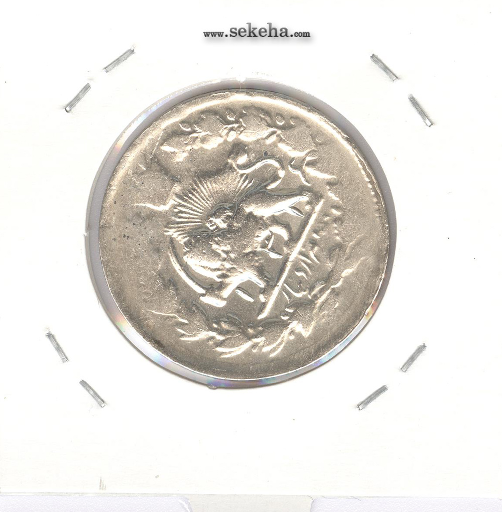 سکه 2000 دینار 1316 - مظفرالدین شاه