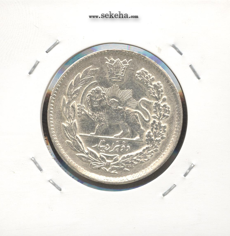 سکه 2000 دینار 1343 -بانکی- احمد شاه