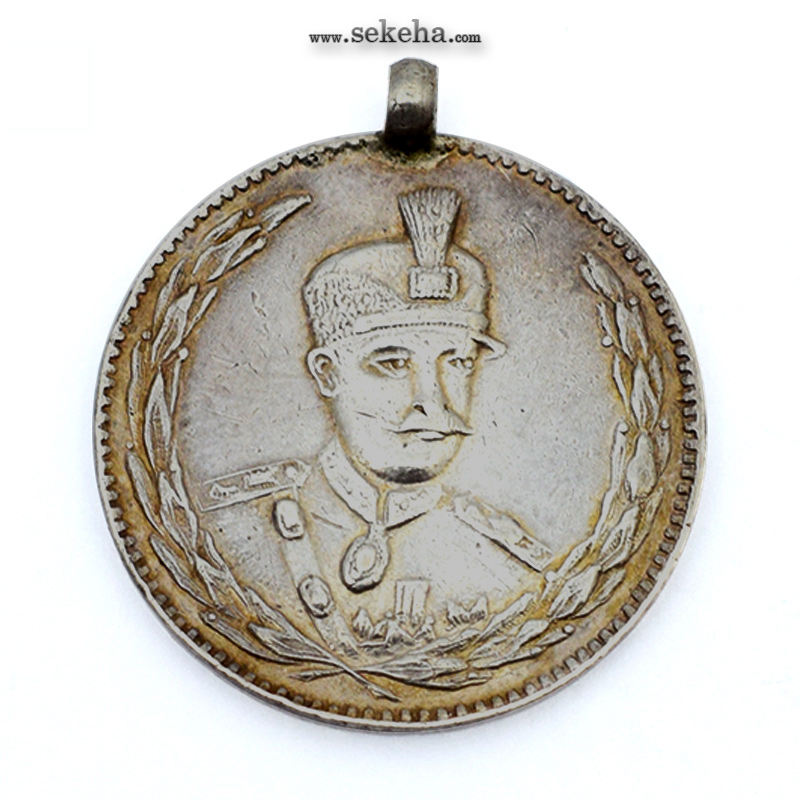 مدال نقره ذوالفقار -تصویر متفاوت- رضا شاه