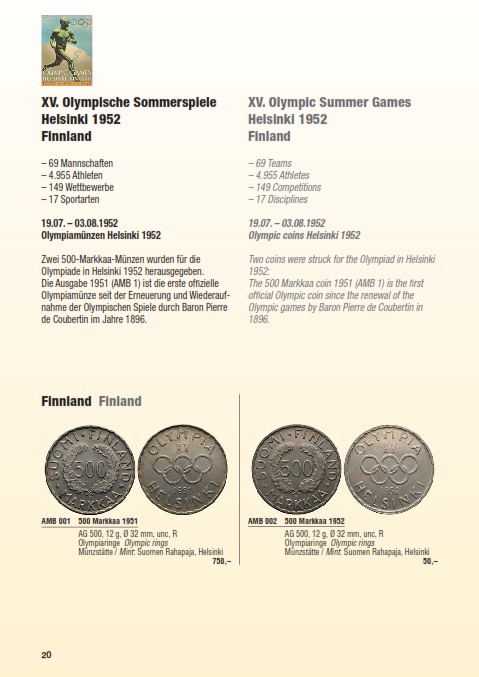 olympic coin book page 20