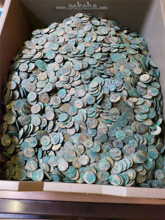 22،000 سکه رومی پنهان شده کشف شد