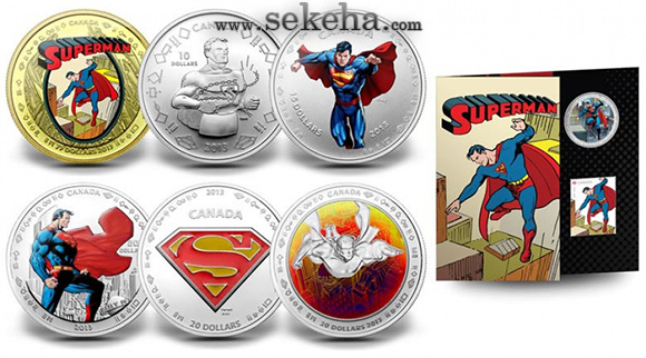 سکه های سوپرمن سال ضرب سال 2013