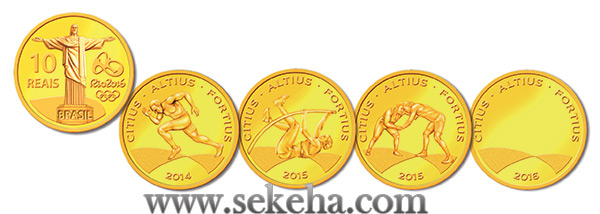 سکه های یادبود ریو 2016