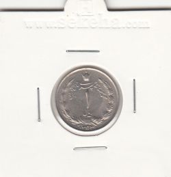 سکه 1 ریال دو تاج 1353 - 3 بزرگ - محمد رضا شاه