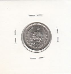 سکه 1 ریال دو تاج 1353 - 3 بزرگ - محمد رضا شاه