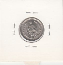 سکه 1 ریال دو تاج 1354 - محمد رضا شاه