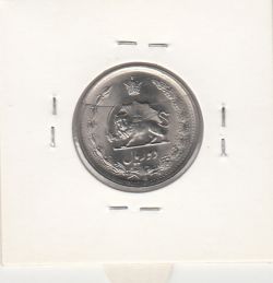 سکه 2 ریال دو تاج 1353 -ترک قالب- محمدرضا شاه