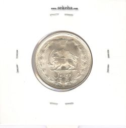 سکه 2 ریال 1322 - محمد رضا شاه