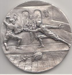 مدال یادبود فدراسیون شمشیر بازی ایران