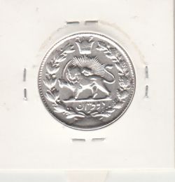 سکه 2 قران -بدون تاریخ - شکستگی قالب - احمد شاه