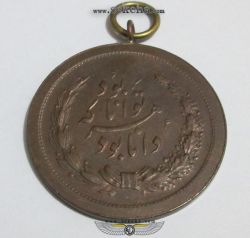 مدال مس توانا بود - رضا شاه