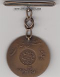 مدال برنز بپاداش خدمت -بدون جعبه- رضا شاه