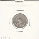 سکه 500 دینار تصویری 1308 -انعکاس روی سکه- رضا شاه