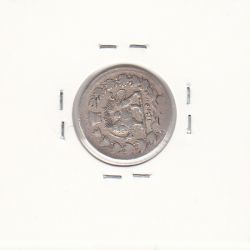 سکه 500 دینار بدون تاریخ -چرخش 90 درجه- مظفرالدین شاه