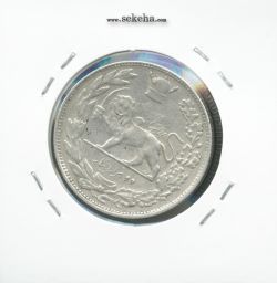 سکه 2000 دینار تصویری 1307 - VF - رضا شاه