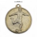 مدال آویز ورزشی - نقره - فوتبال - محمد رضا شاه