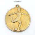 مدال آویز ورزشی - طلا - فوتبال - محمد رضا شاه