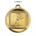 مدال آویز ورزشی - برنز - بدمینتون - محمد رضا شاه