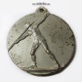 مدال آویز ورزشی - نقره- پرتاب نیزه - استان کرمان - محمد رضا شاه