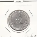 سکه 2000 دینار 1335 - دو نقطه اضافه- احمد شاه