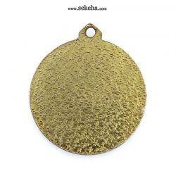 مدال آویز ورزشی - طلا - وزنه برداری - محمد رضا شاه