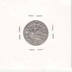 سکه شاهی صاحب الزمان بدون تاریخ - سکه بر سکه - احمد شاه