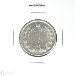 سکه 1 ریال 1313 - 3 تاریخ متوسط - رضا شاه