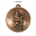 مدال آویز ورزشی - برنز - کشتی نوجوانان - محمد رضا شاه