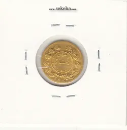 سکه طلا پنجهزاری 1334 - تاریخ کوچک - احمد شاه