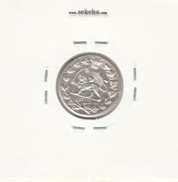 سکه شاهی دایره کوچک 1334 - بانکی - احمد شاه